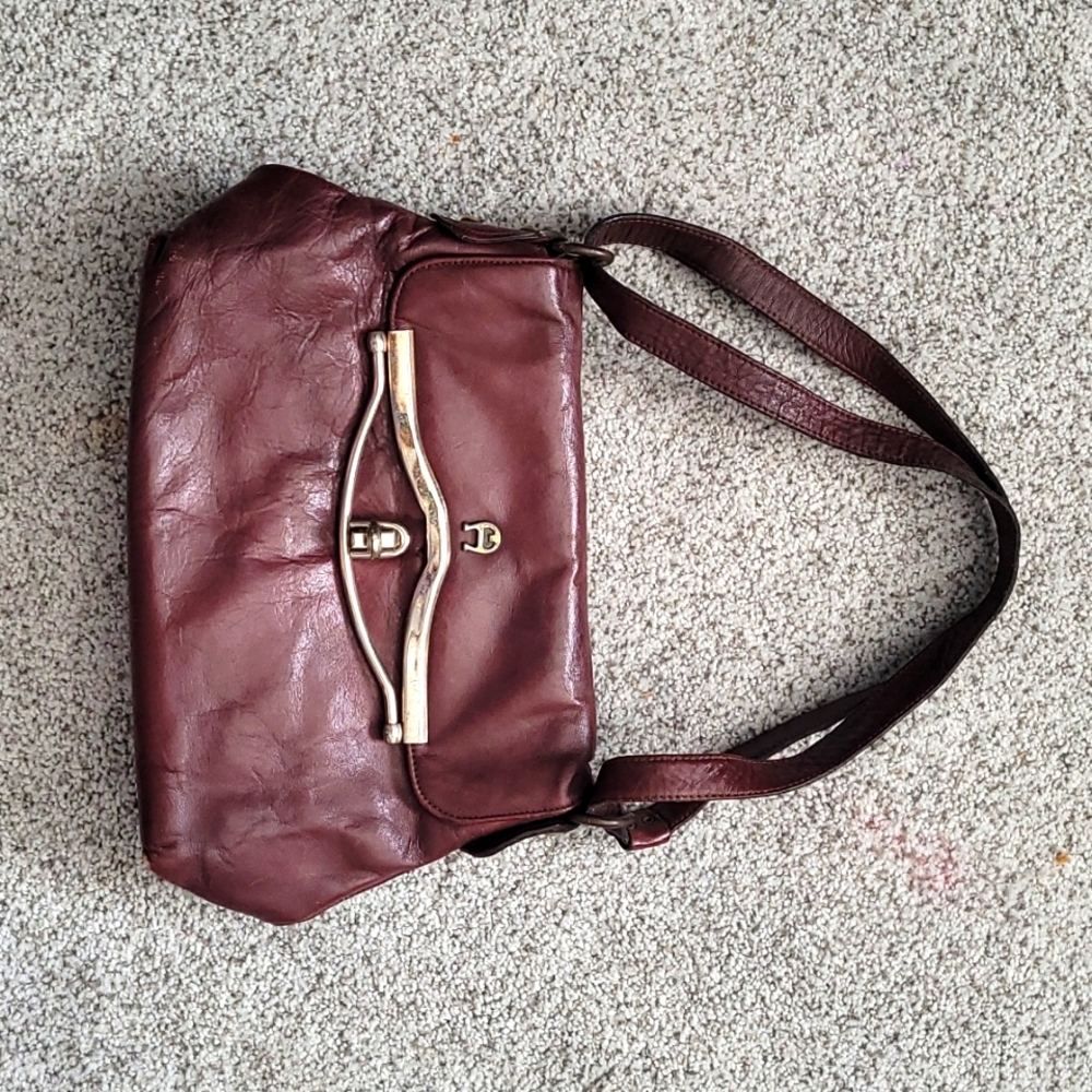 Etienne Aigner brown leather purse